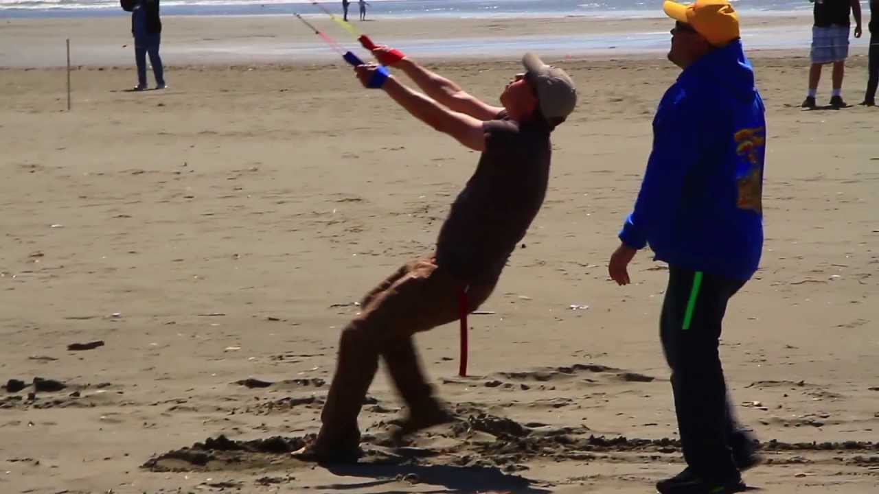 World Record Flight of Micron Kites
