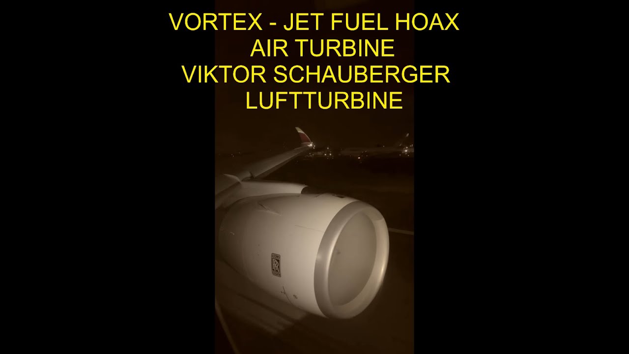 #VORTEX Start a JET ENGINE at Sub Zero Temperature - AIR TURBINE - LUFTTURBINE - VIKTOR SCHAUBERGER