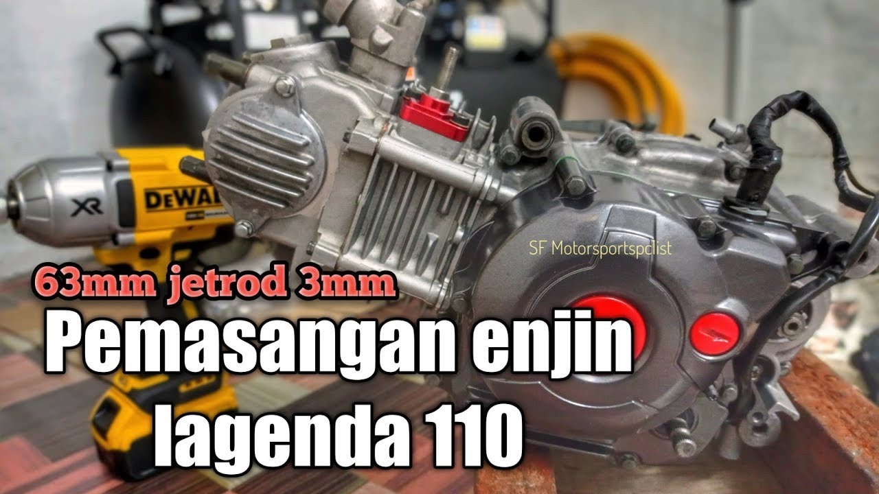 PEMASANGAN ENJIN LAGENDA 63MM JETROD 3MM