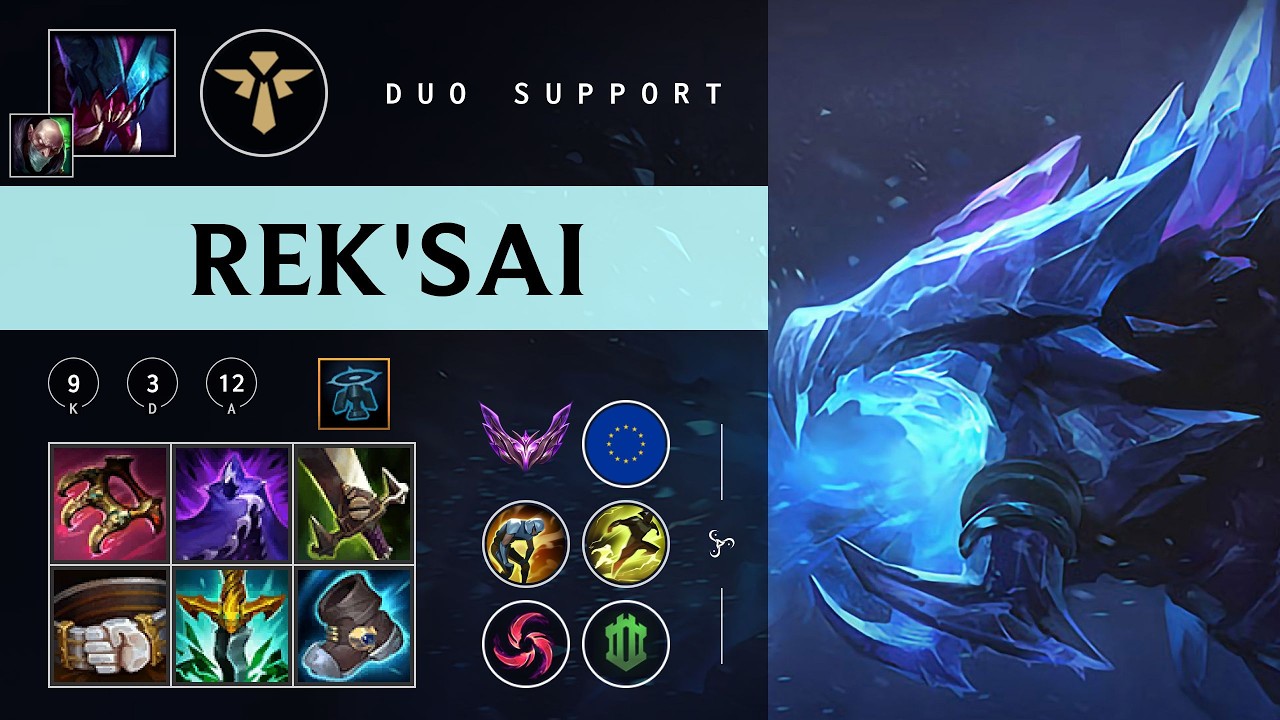 Rek'Sai Support vs Janna - EUW Master Patch 26.04