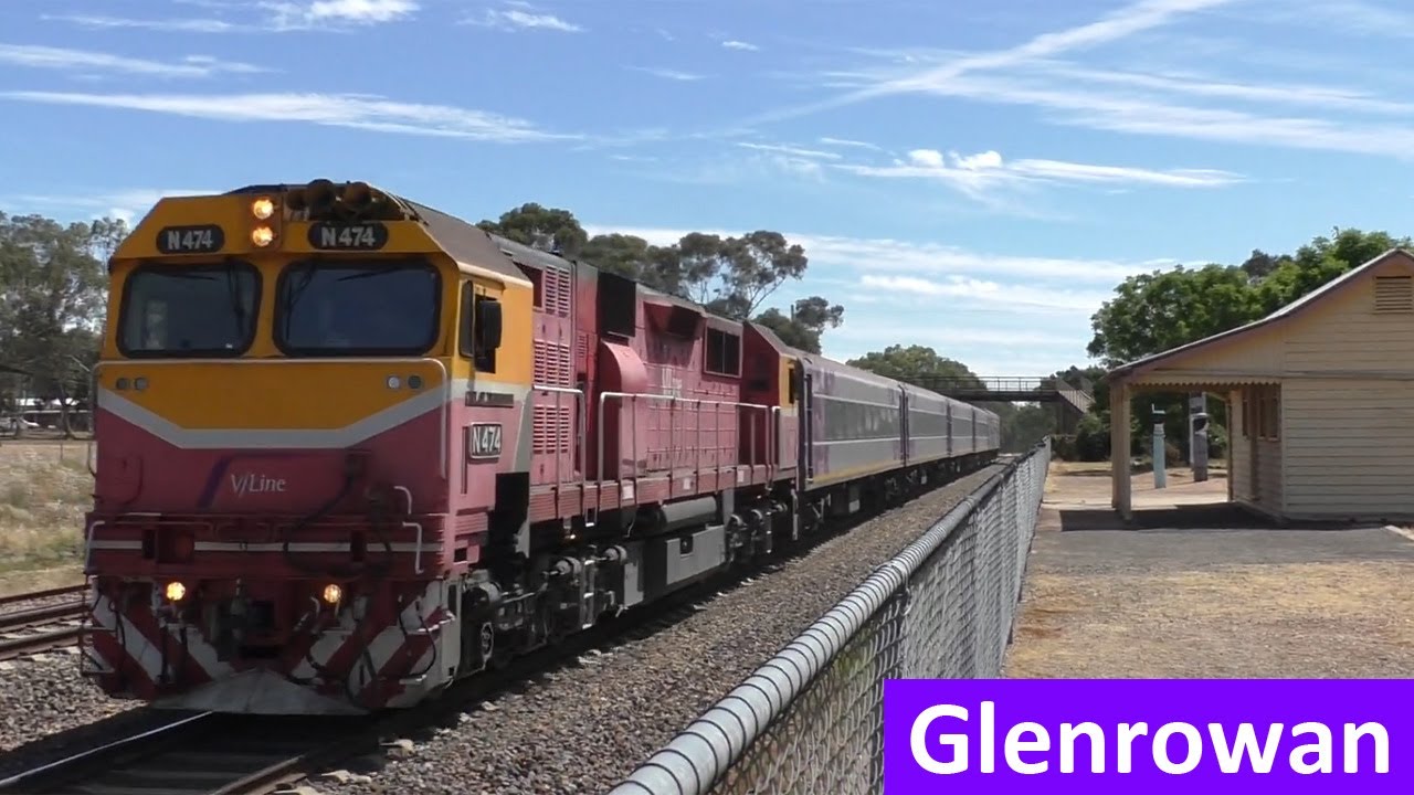 Trains at Glenrowan; Passenger & Freight Trains - Victorian Transport