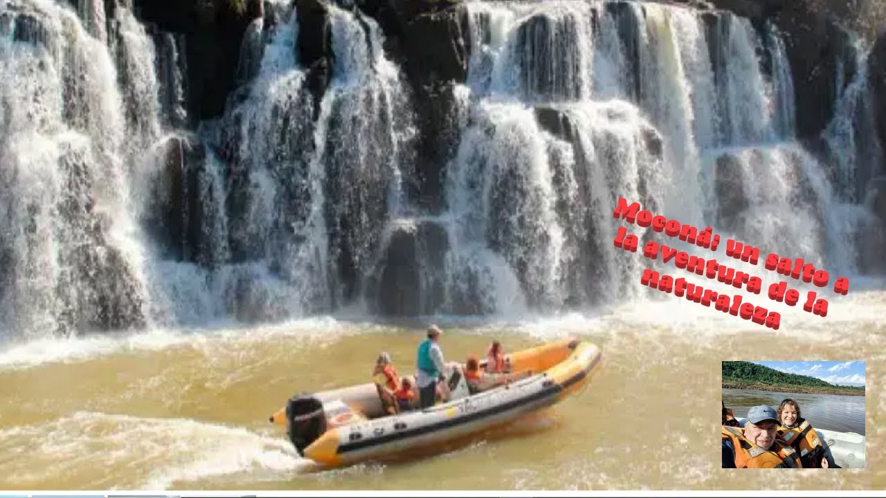 ¿Te Animás? 👉 Paseo EXTREMO en Lancha por los Únicos Saltos Paralelos del Mundo. Mocona. Misiones.
