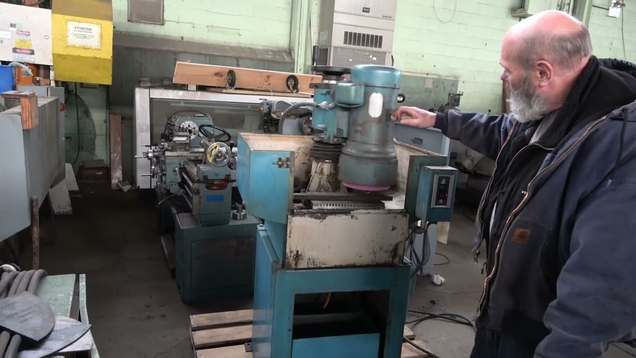 5 HP Swisher Style Vertical Spindle Rotary Surface Grinder