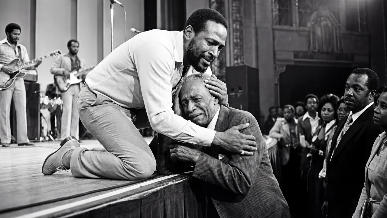 72-Year-Old Man CRYING at Marvin Gaye Concert—When Marvin Recognized Him, He Did Something SHOCKING