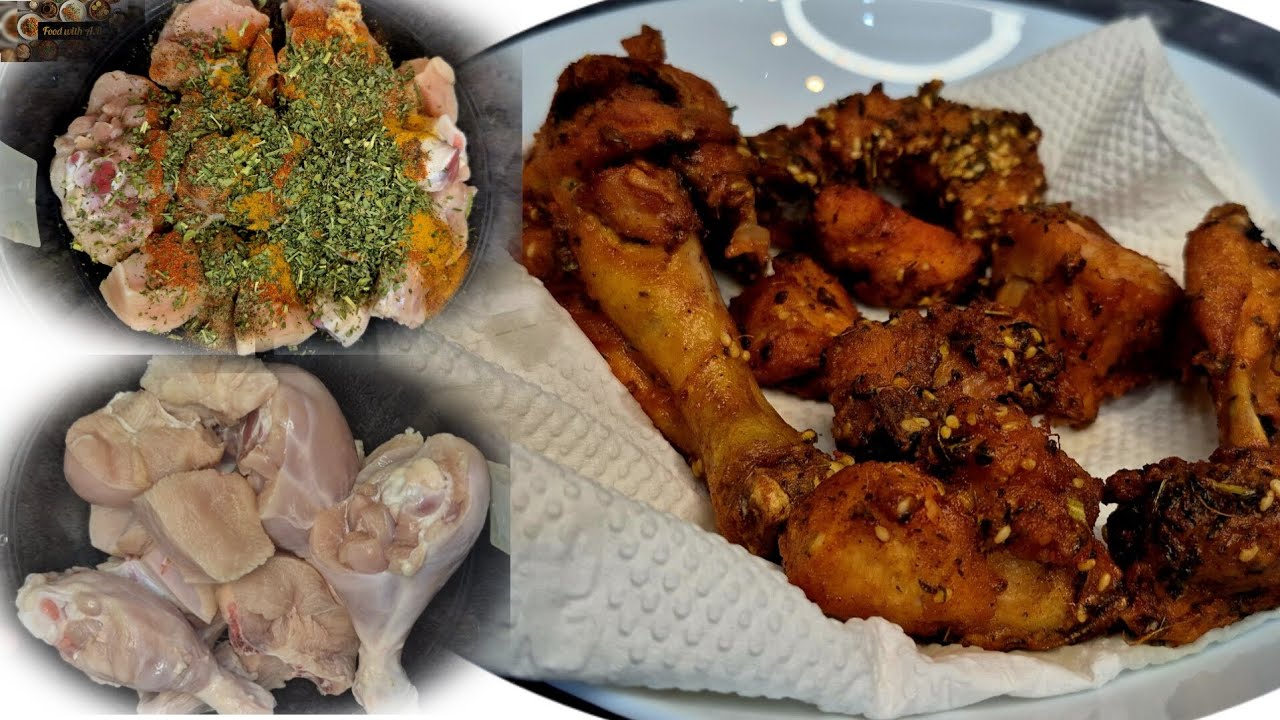 Desi Style Chicken Fry Recipe | Masala Chicken Fry | Quick Chicken Starter #shorts #viralvideo 