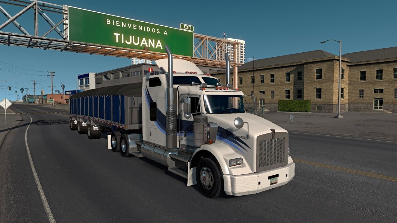 Kenworth T800 Day Cab y Studio Sleeper | Baja California ida y vuelta