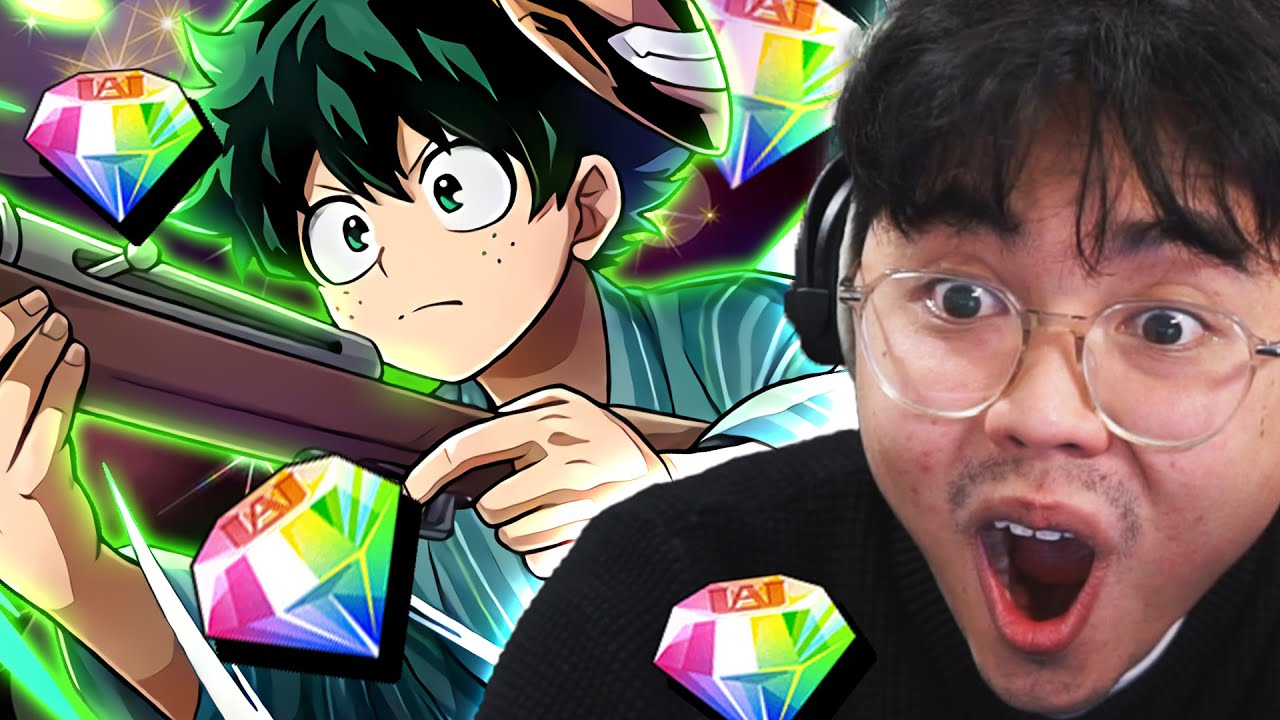 FINALLY GOT GOD LUCK! Festival Deku Summons (My Hero Ultra Impact)