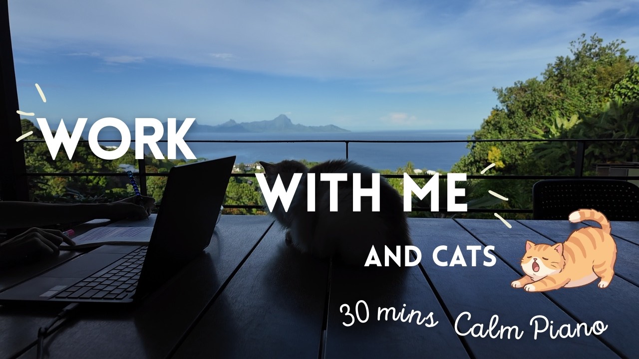 STOP SCROLLING & WORK WITH ME 30 MINS 🎹 Calm Piano 🏃‍♀️ Your time is now!