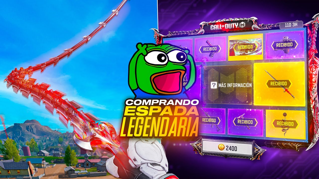 Compré OTRA espada por 8,000 COD Points 😐 | Espada de columna de Serpiente