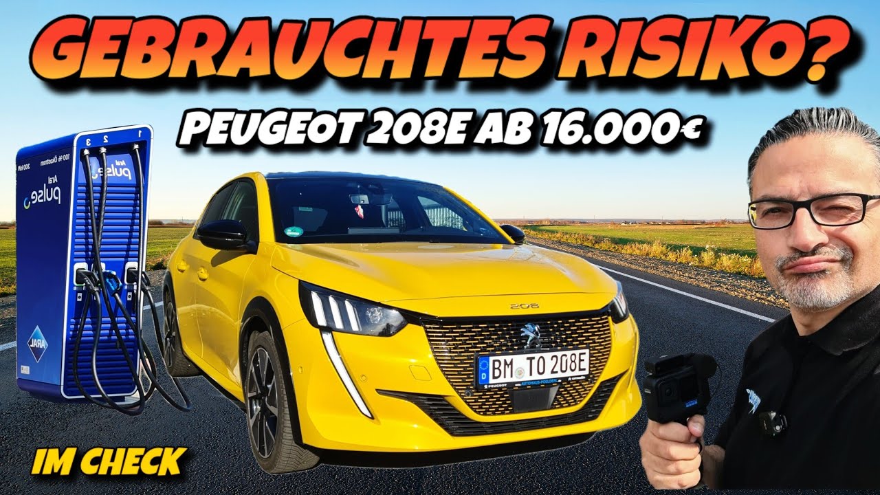 RISIKO Gebrauchtes Elektroauto? Peugeot 208e ab 16.000€ zu haben im Check! #ev