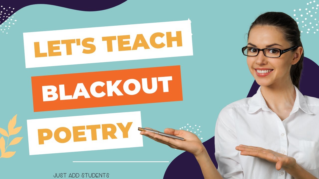 How to teach Blackout Poetry