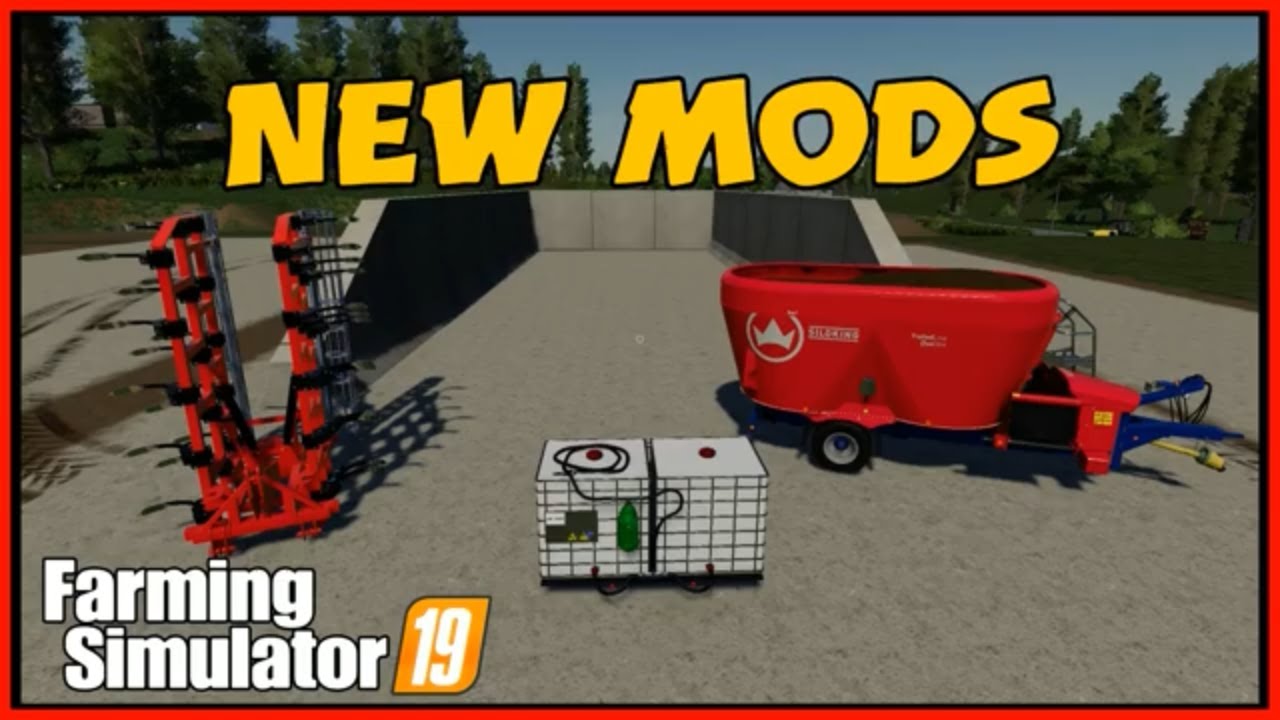 fs19 mods siloking mixer wagon farming simulator 19 #fs19modsreview  #fs19modreview ls19