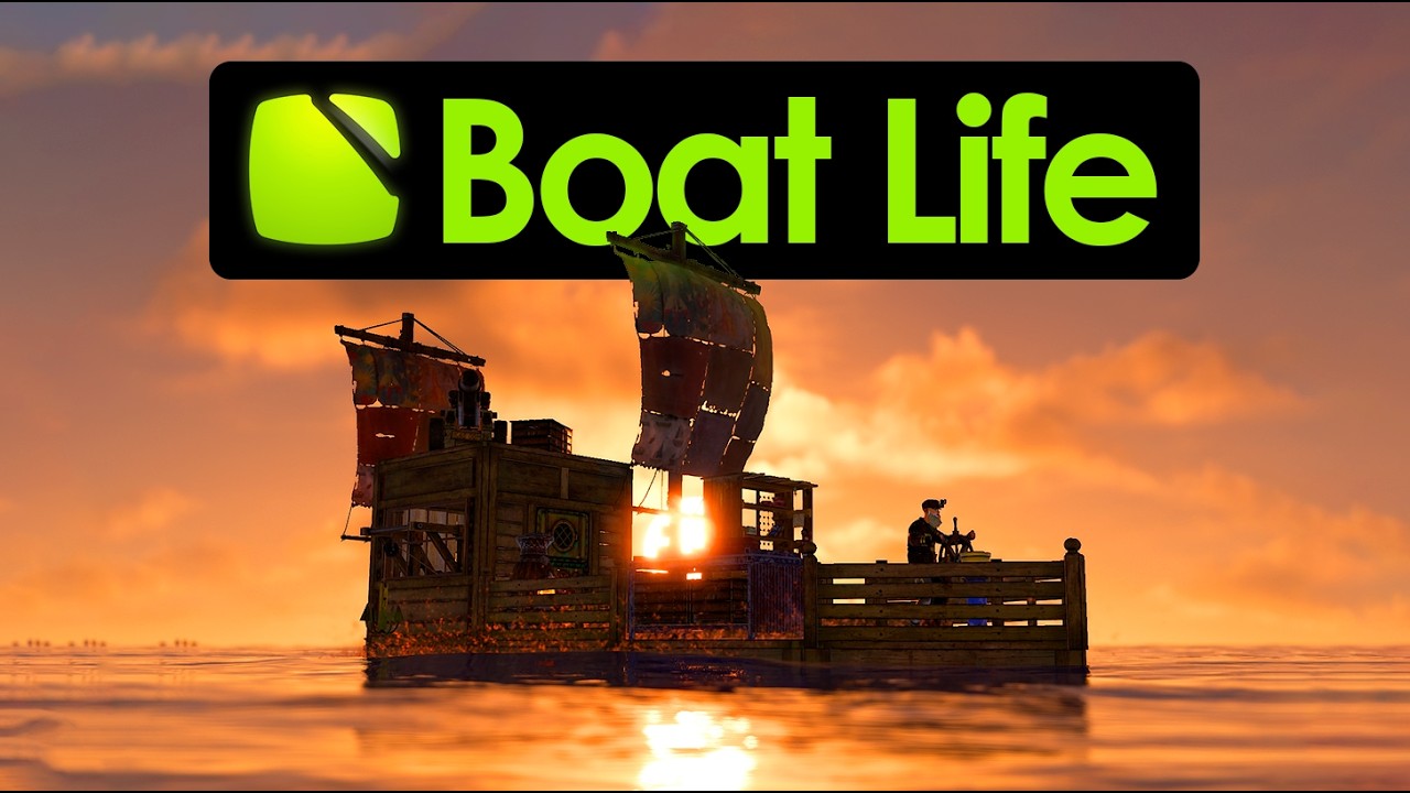 No building on land! Living the Boat Life in Rust
