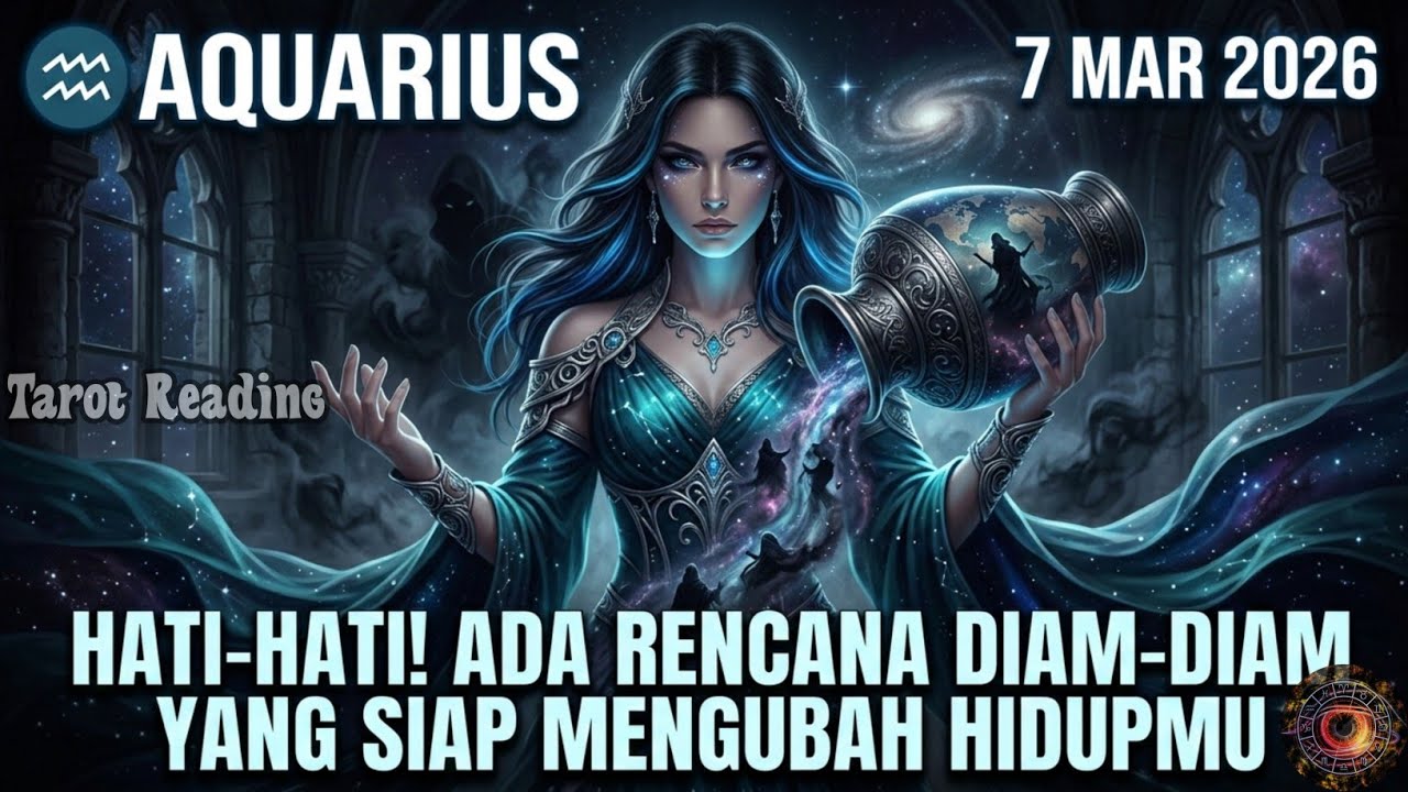 Aquarius♒ Hati-hati! Ada Rencana Diam-diam Yang Siap Mengubah Hidupmu Hari Ini - Mata Zodiak