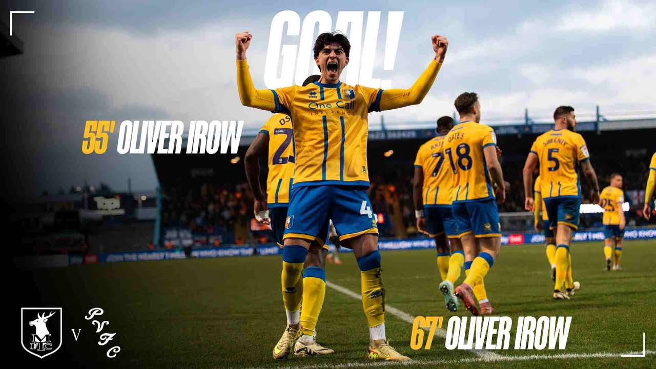 🌟 Oliver Irow's debut brace v Port Vale