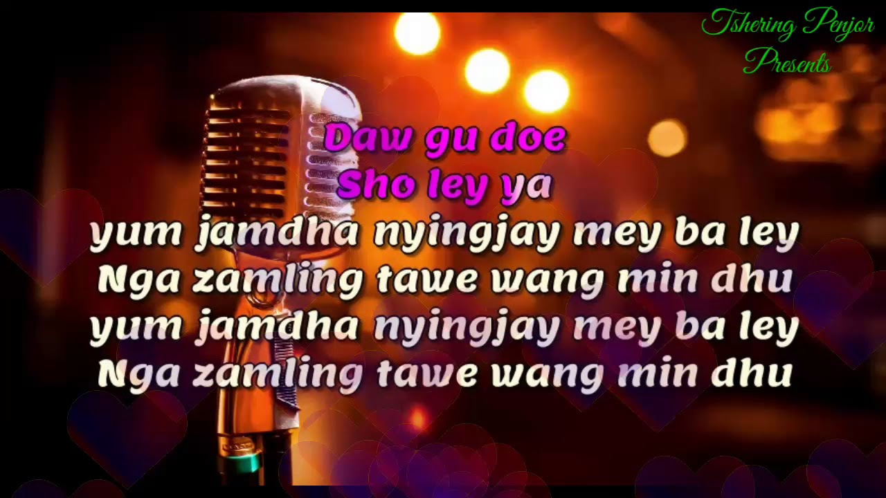 BHUTANESE SONG ZAMLING NANG GE PHAM / DECHEN DORJI (DSS WINNER 2018)