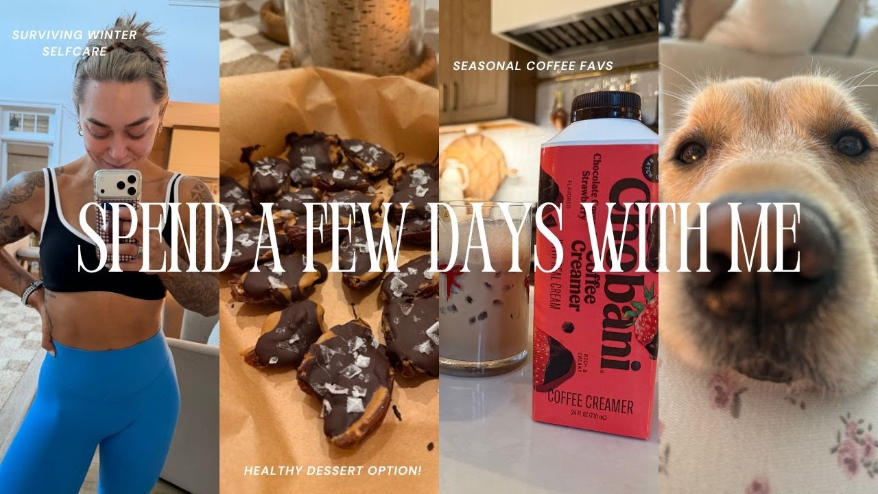 SPEND A FEW DAYS WITH ME: lots of meals / routines, styling our dining room wall, girl chatting!