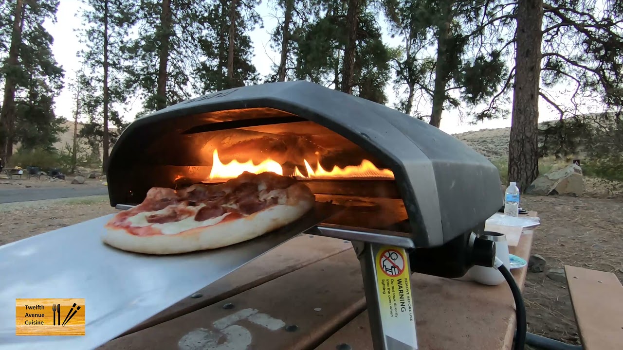 Cooking Pizza Using Baking Steel In An Ooni Koda 16