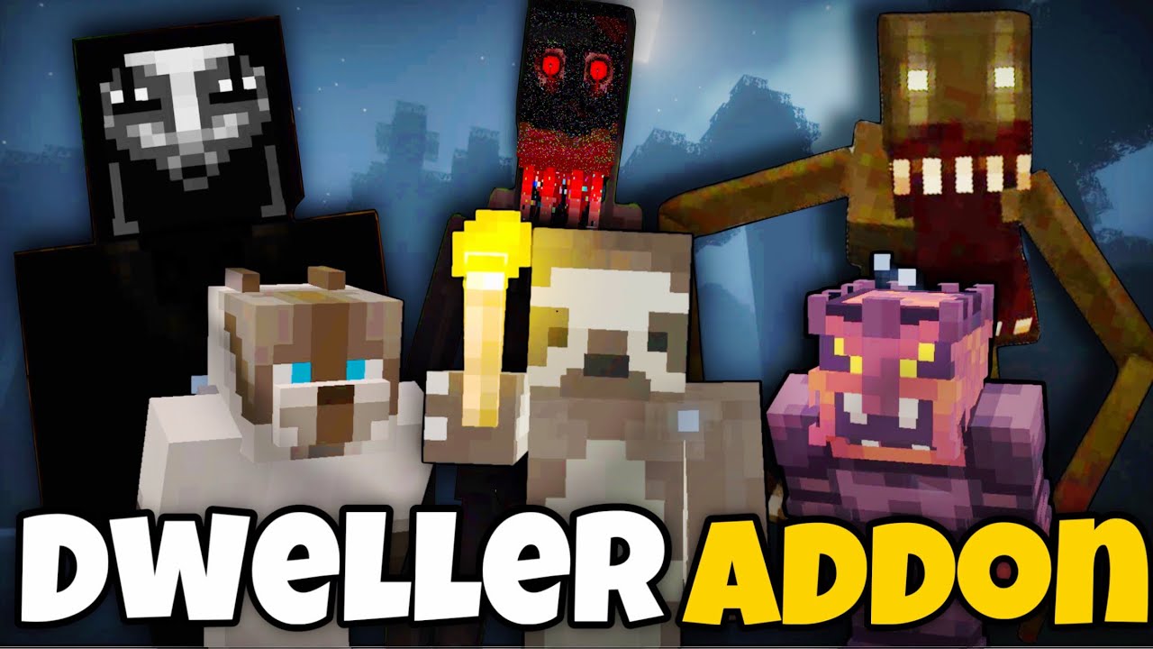 Мы пережили самые СТРАШНЫЕ моды Minecraft Bedrock... (Дополнение Dwellers #1)