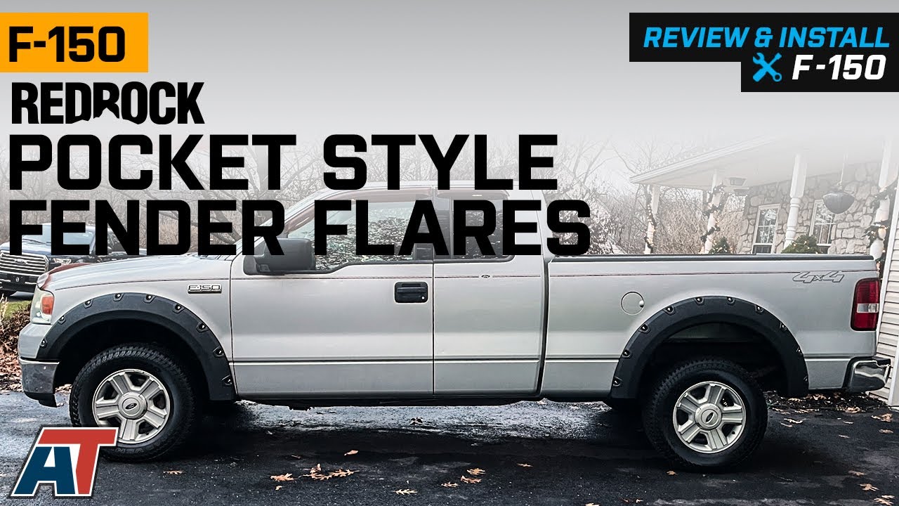 2004-2008 F150 RedRock Pocket Style Fender Flares Review & Install