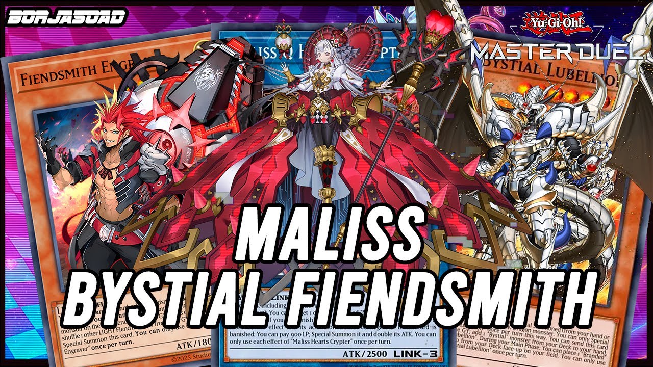 Mi deck FAVORITO (del 2025) llegó a Master Duel! - Maliss Bystial Fiendsmith - Yu-Gi-Oh! Master Duel