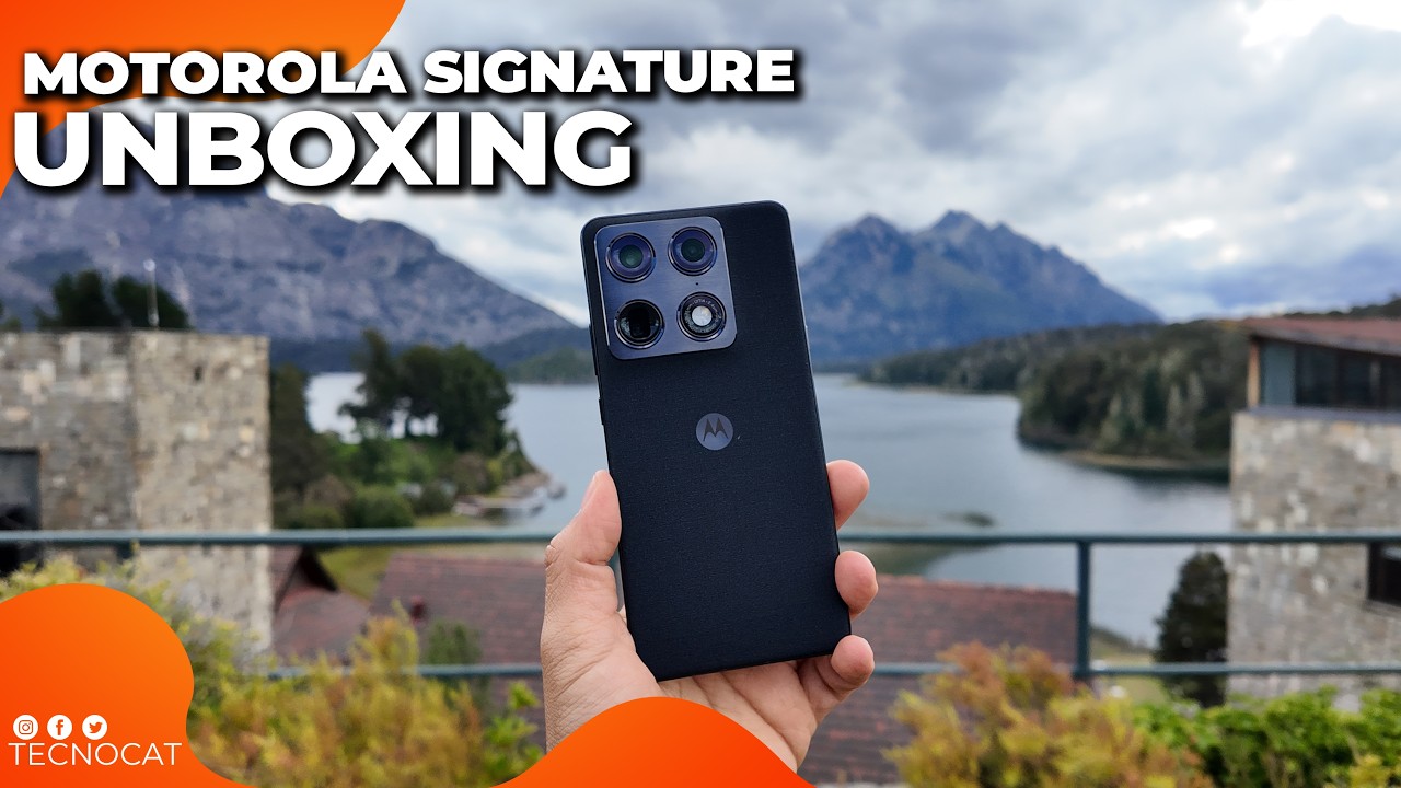 NUEVO Motorola Signature Unboxing y Primeras Impresiones
