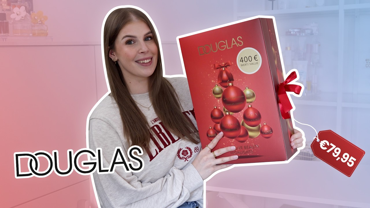 DOUGLAS ADVENTSKALENDER UNBOXING 2025 ❤️🎄 | Make Me Blush