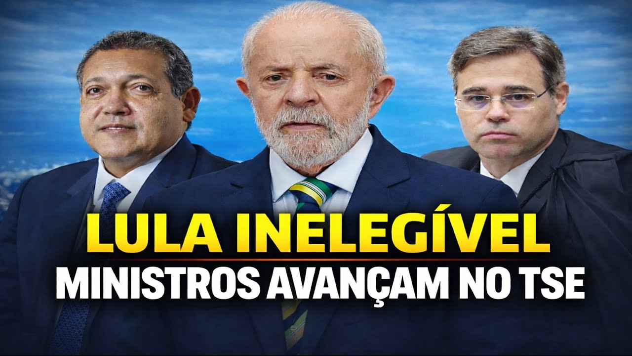 TSE AVANÇA E LULA PODE FICAR FORA DAS ELEIÇÕES