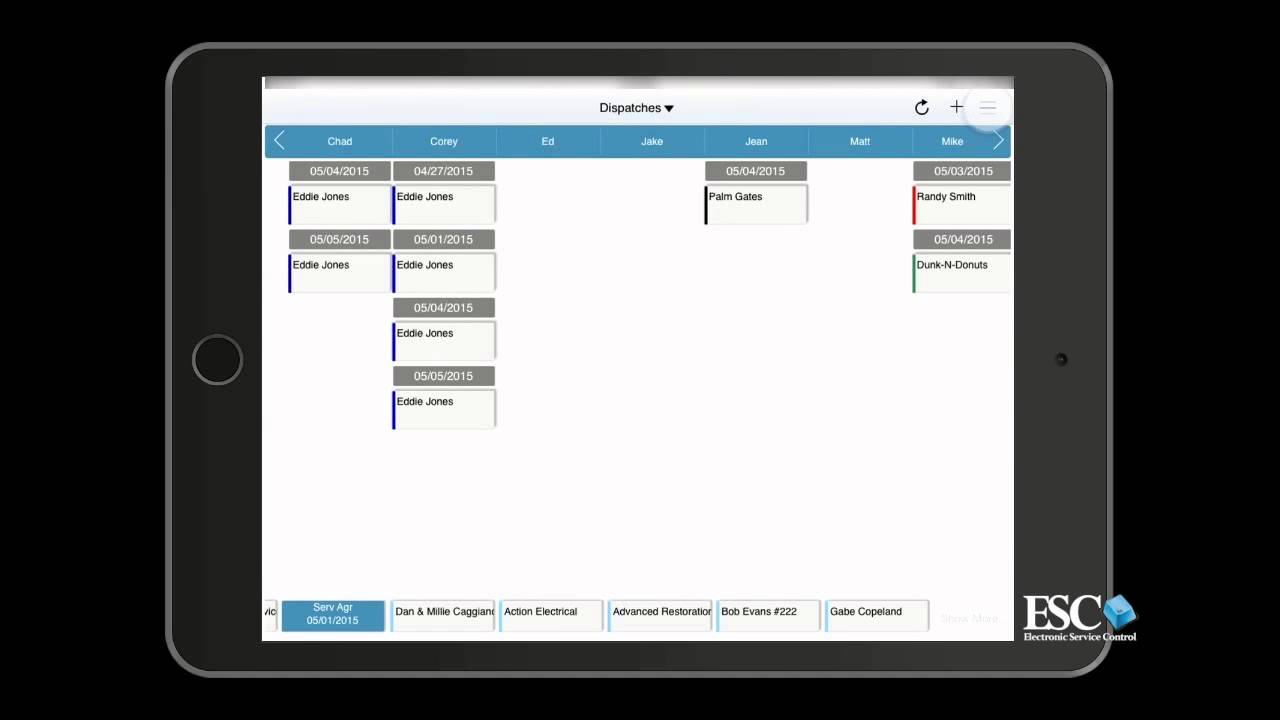ESC Mobile Manager App