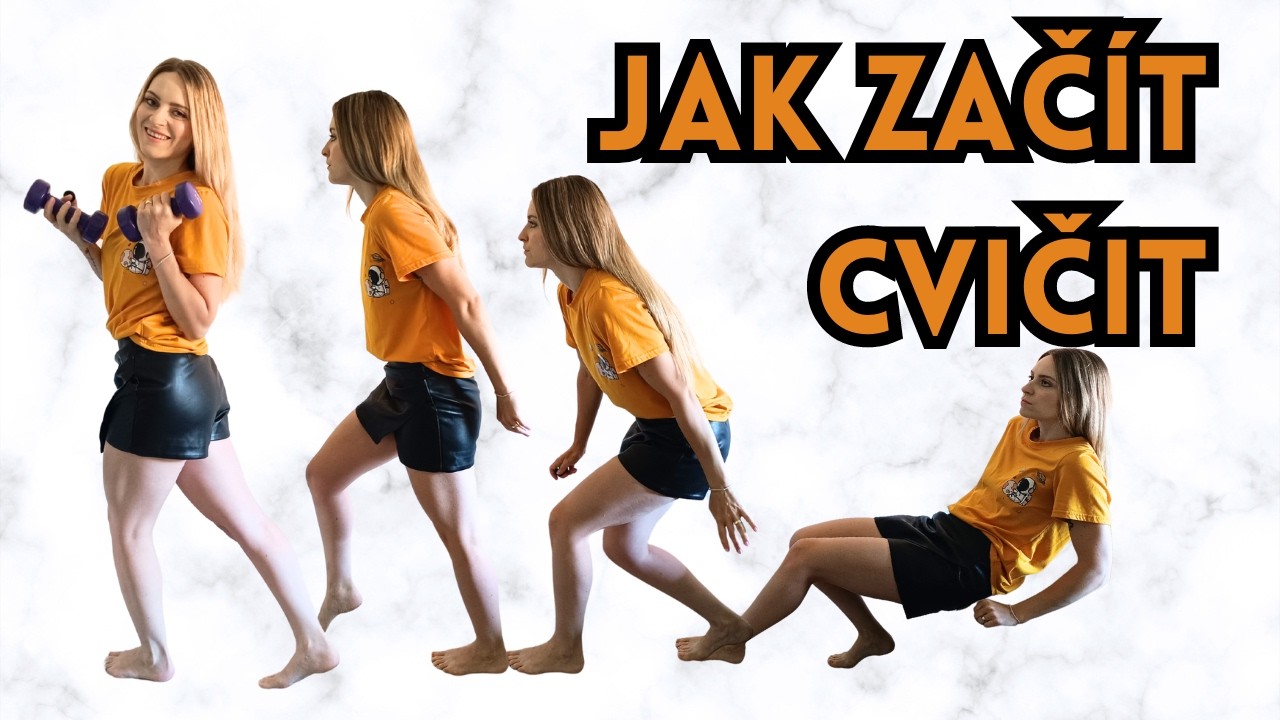 Cvičení pro začátečníky: Jak správně začít snadno a bez investic