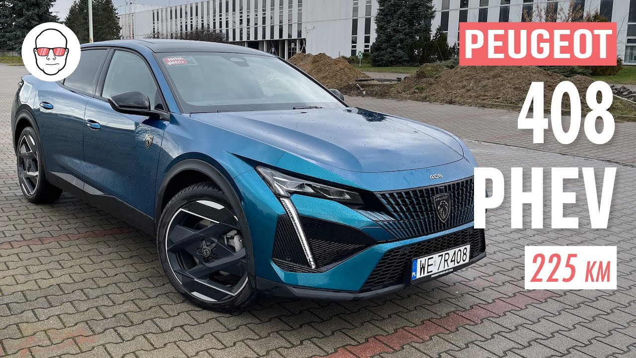 Peugeot 408 PHEV 225 GT test PL Pertyn Ględzi