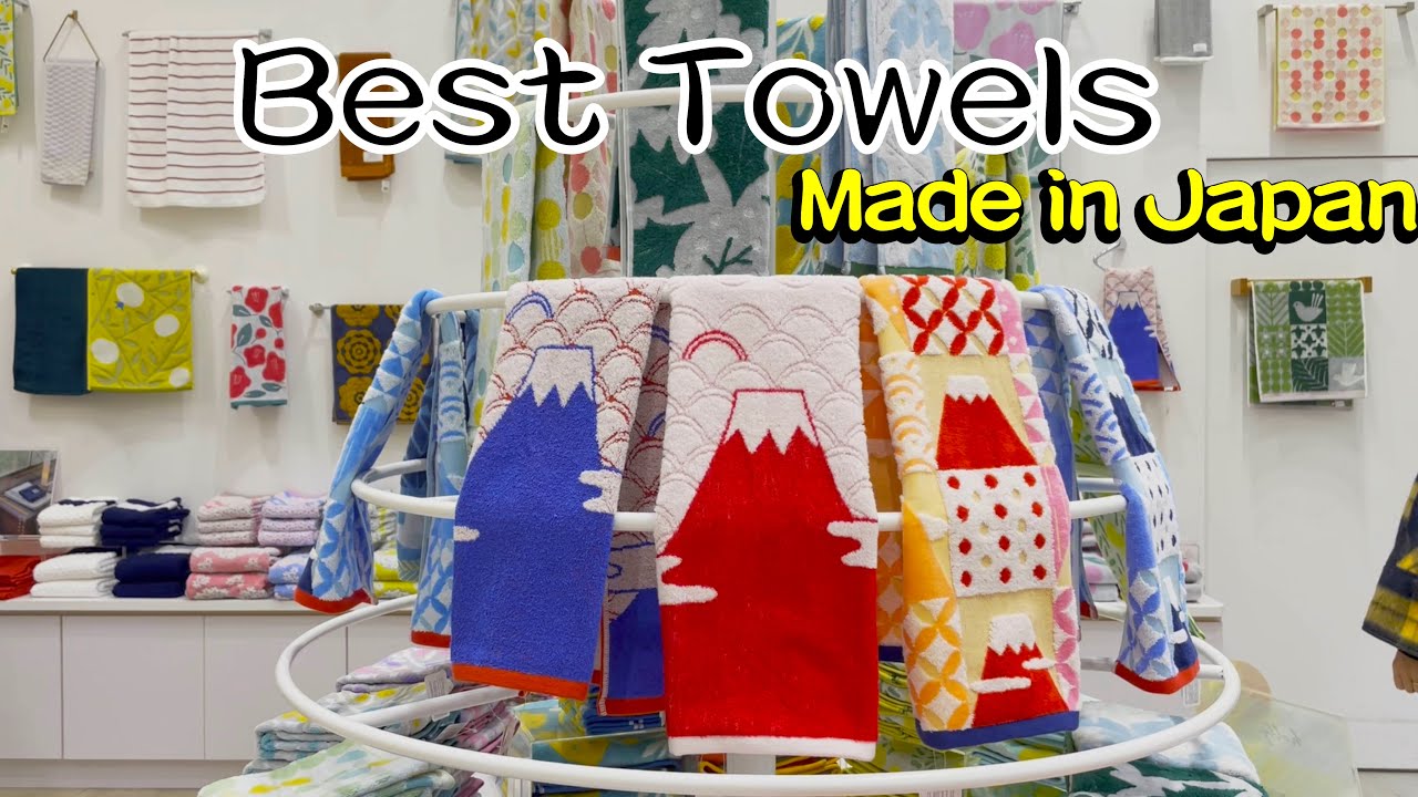 ✨Best Brand in Japan: Quality controlled Fluffy Towels from Imabari