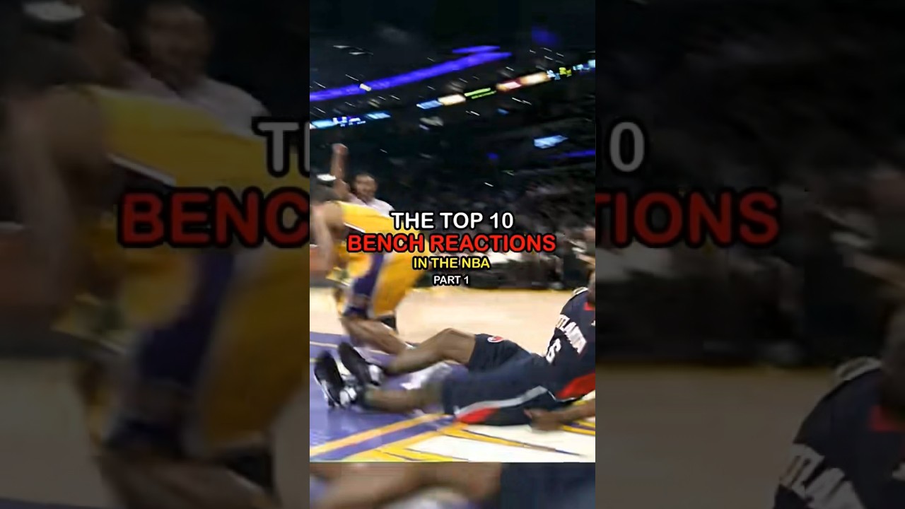 Top 10 Bench reaction in NBA #edit