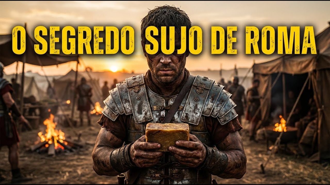 Como os Romanos fabricavam sabão e mantinham a higiene em plena guerra?