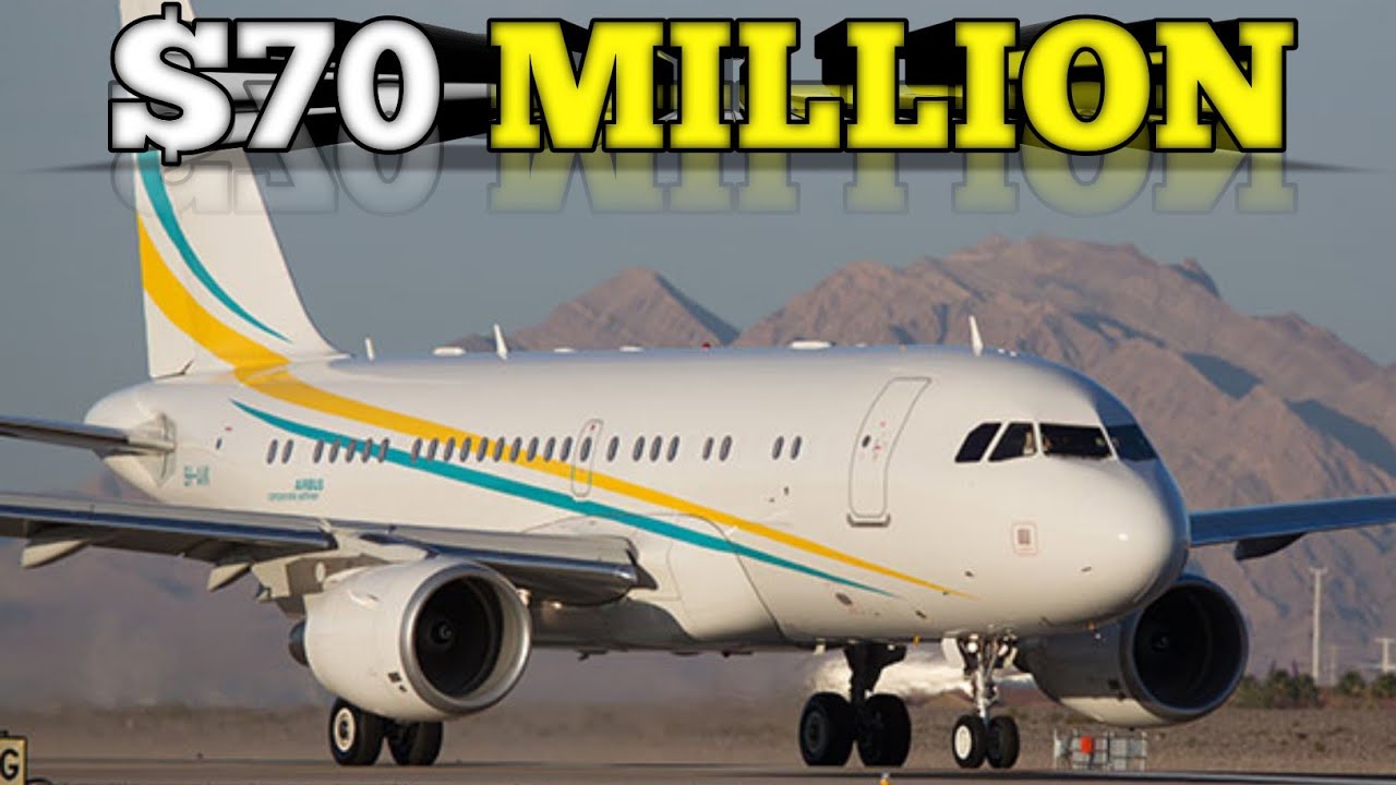 Inside the $100 Million Airbus ACJ319 – The Flying Palace of billionaires #luxury #jet