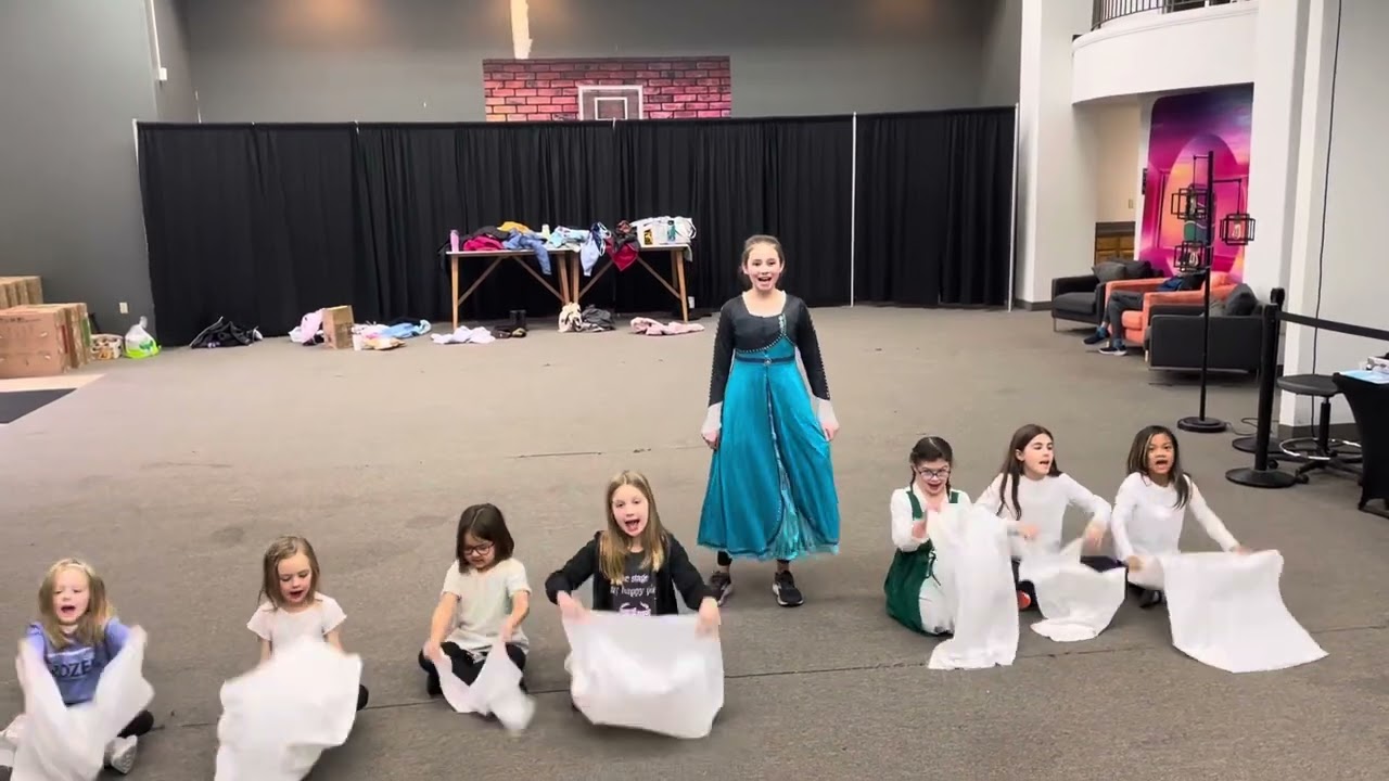 Let it Go (with dress transformation)