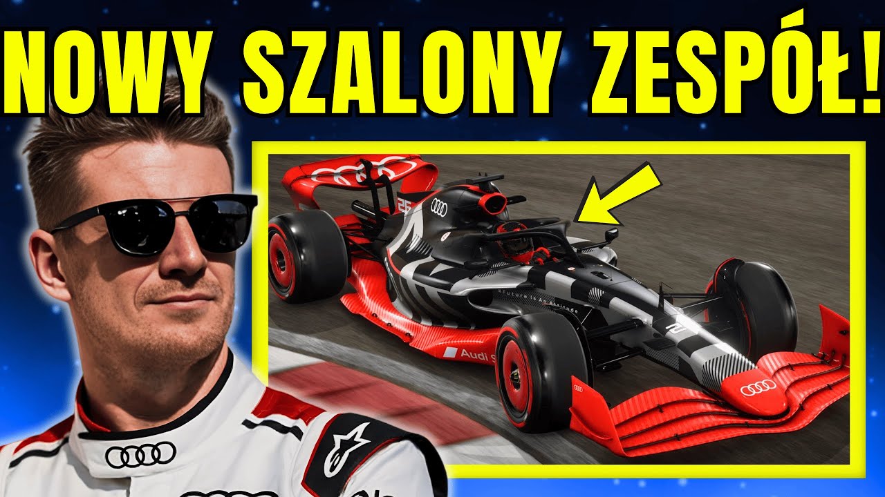 KIEROWCA Audi CAŁKOWICIE ZSZOKOWANY podczas test&oacute;w NOWEGO SAMOCHODU na sezon 2026!