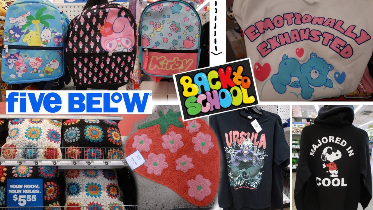 FIVE BELOW * BACK TO SCHOOL SUPPLIES 2023