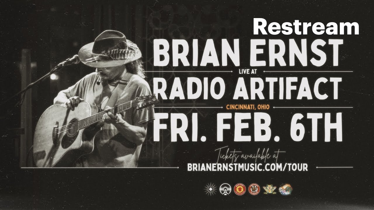Brian Ernst .LIVE at Radio Artifact 2026.02.06