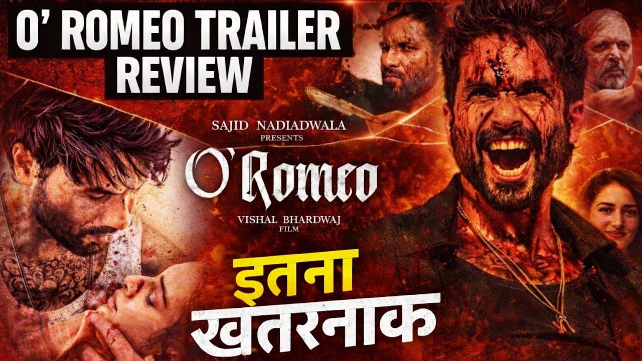 O'Romeo Trailer REVIEW | O'ROMEO hidden secret breakdown | #oromeo #trailer#review Babu hai filmi