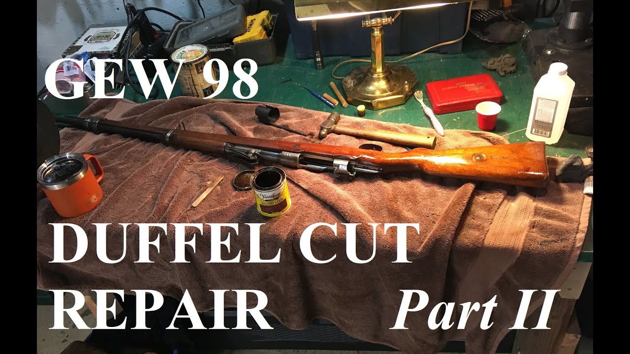 Gewehr 1898 Duffel Cut Repair: Part 2