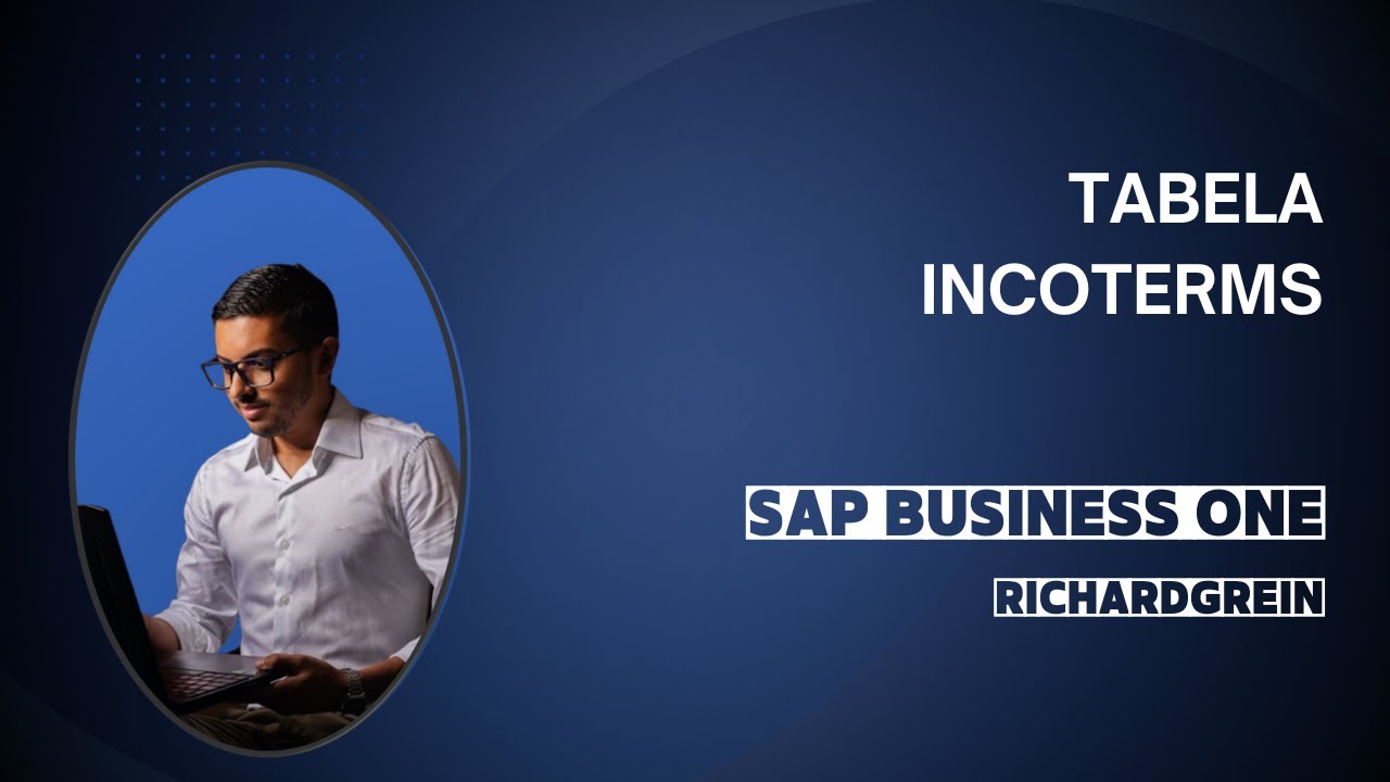 Tabela Incoterms - SAP Business One