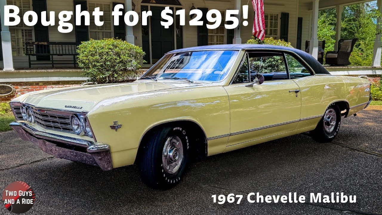 История Chevrolet Malibu 1967 года: куплен в 18 лет за 1295 долларов, до сих пор на нём езжу.