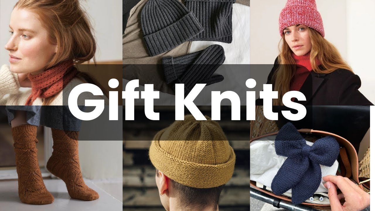12 Knitted Free + Paid Gift Pattern Ideas