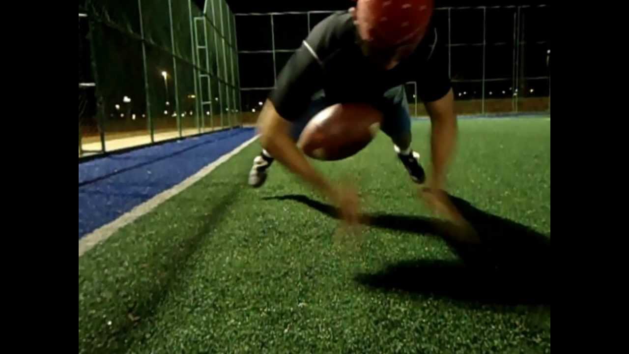 Treino de Futebol Americano