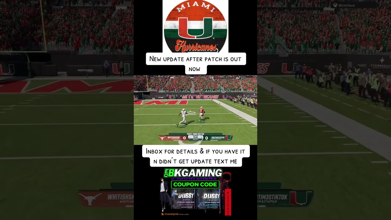 Defensive update here#dubbyenergy #collegefootball #cfb26