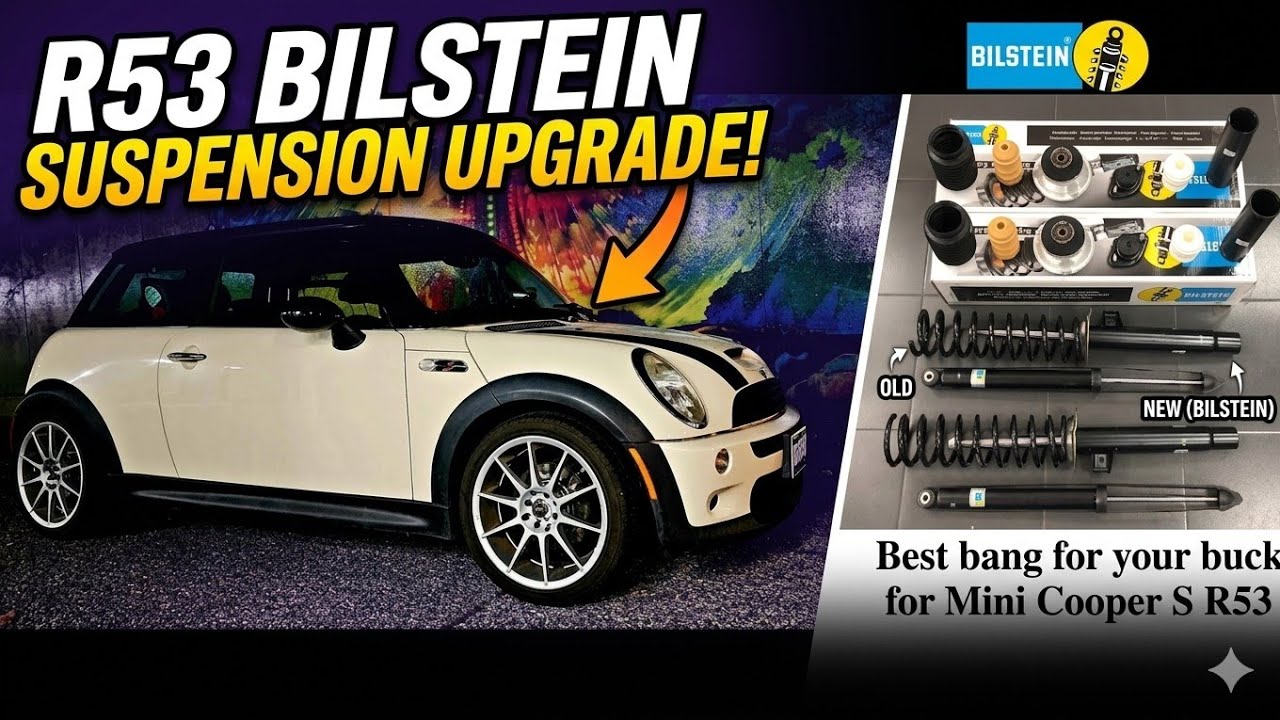 Bilstein B4 shock absorbers replacement Mini Cooper S R53