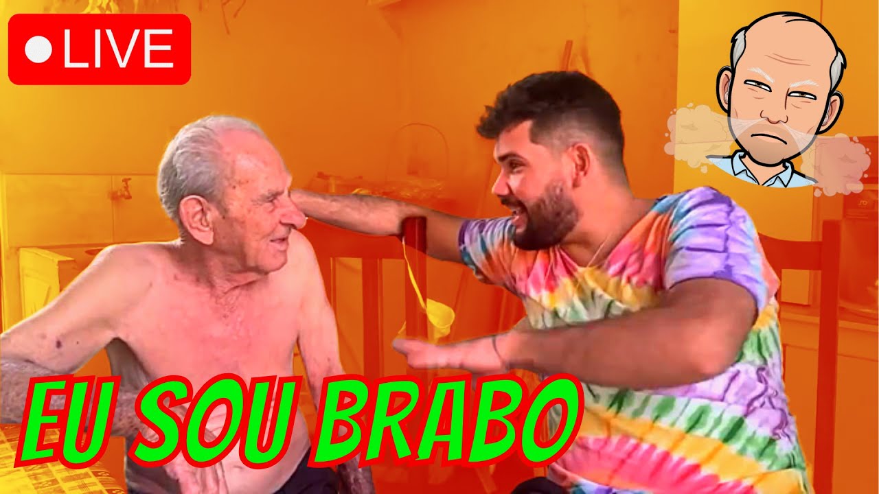 😡 VOVO FALA O PORQUE DE SER TÃO NERVOSO live 9