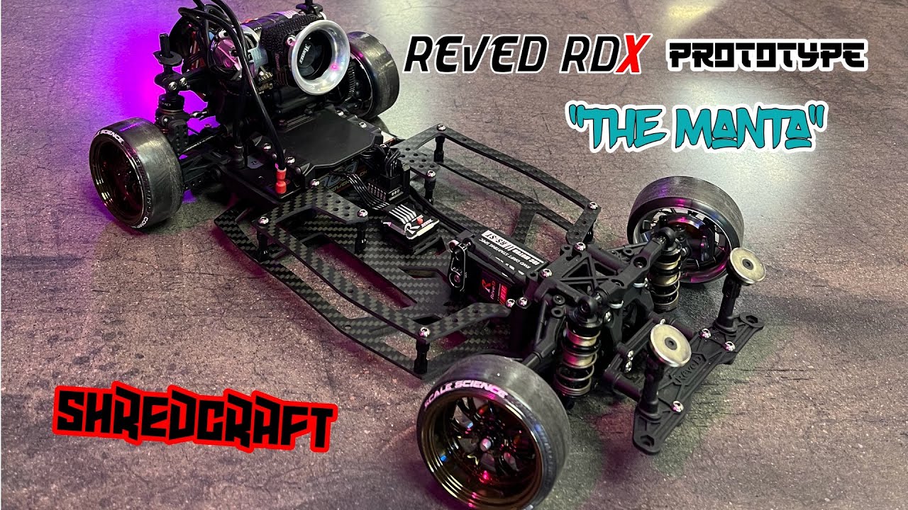 Revolutionary Design: ReveD RDX Prototype RC Drift Chassis Unveiled! 