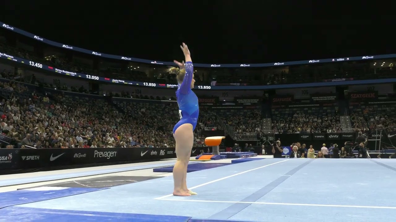 Joscelyn Roberson  - Floor Exercise -  2025 Xfinity US Championships    Senior Women Day 1